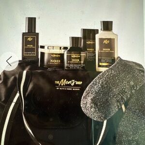 Bath & Body Works Noir Men's Grooming Collection - Black and Gold